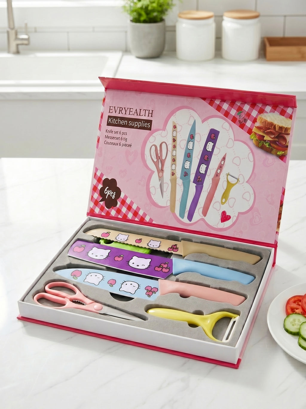 Cartoon Knife Set