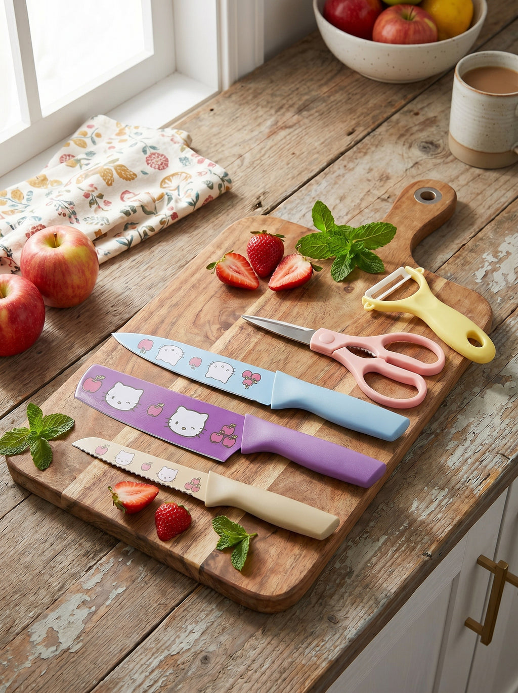 Cartoon Knife Set